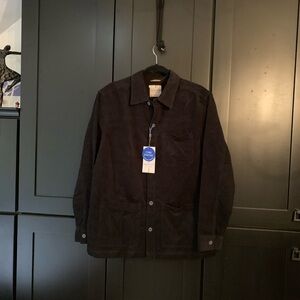 Larsson & Co Men's Black Shacket M